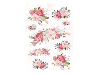 Stickers Herma Magic, Peony, 1 sheet