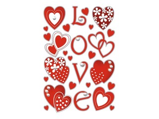 Kleebised Herma Magic, Love, 1 leht