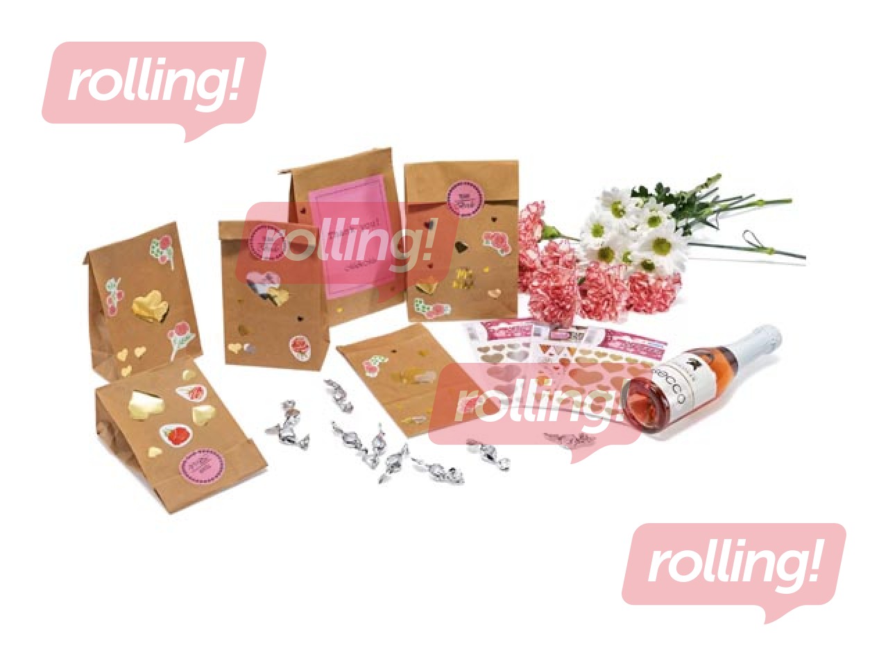 Stickers Herma Decor Hearts & letters, 2 sheets