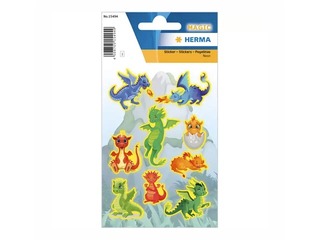 Наклейки Herma Dragon, неоновый эффект,1 лист