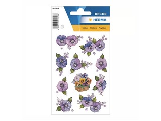 Uzlīmes Herma Decor, Pansy heads, 3 lapas