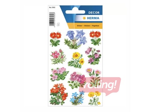 SALE Kleebised Herma Decor, Mountain flowers, 3 lehte