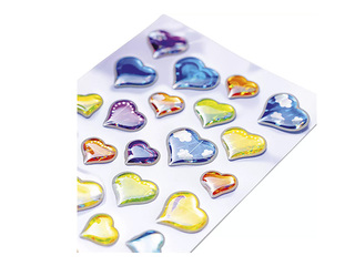 Kleepsud Herma, Colourful Heart, kivid, 1 leht