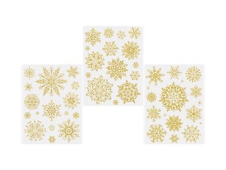 Window stickers Crystals, gold