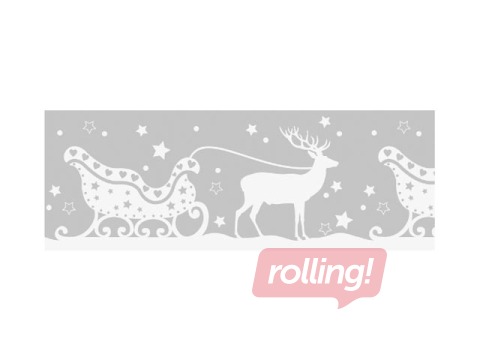 Window stickers Sleigh, white