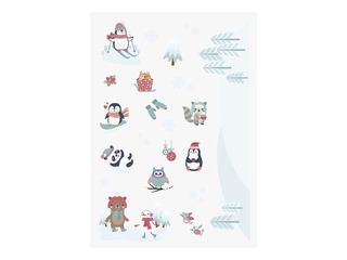 Window Stickers Winter