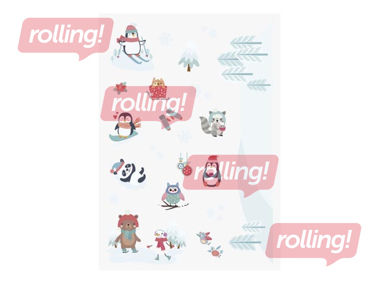 Window Stickers Winter