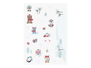 Window Stickers Winter