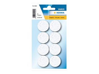 Самоклеящиеся войлок Herma, 28мм, белый
