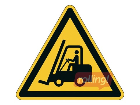 Floor marking sticker 
