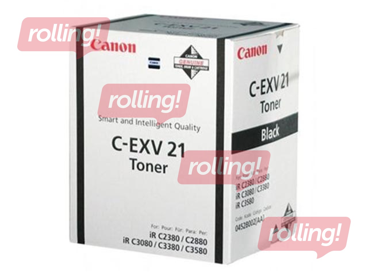 Tooneri pudel Canon C-EXV21, must, (26000 lk)