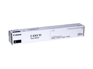 Tonera kasete Canon C-EXV51, melna (69000 lpp.)