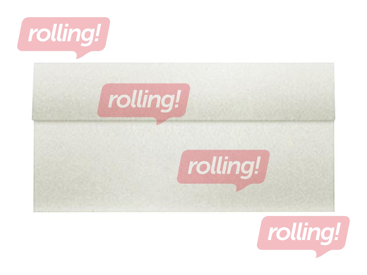 Envelopes С65 self-adhesive, 20 pcs., Ice gold