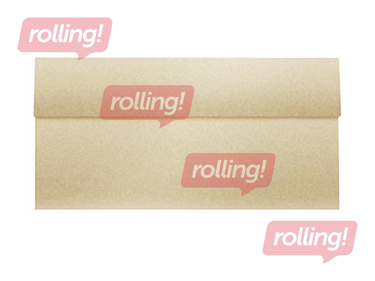 Envelopes С65 self-adhesive, 20 pcs., gold leaf