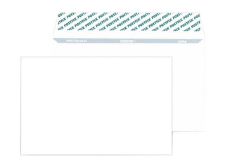 Self-adhesive envelopes 114x162mm Postac, C6, 50 pcs., white