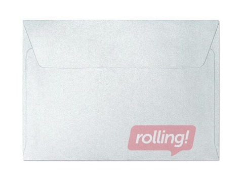 Envelopes Millenium light blue С6, 10 pcs., light blue nacre