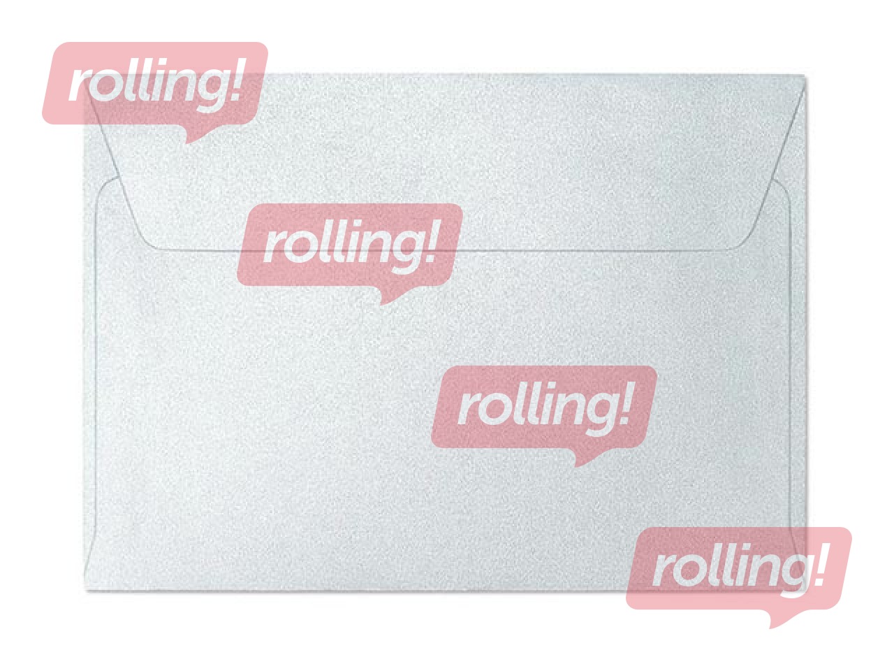 Envelopes Millenium light blue С6, 10 pcs., light blue nacre