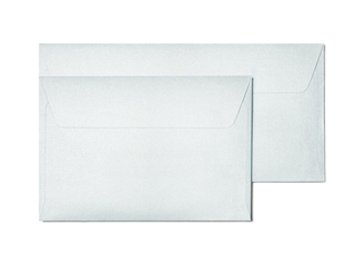 Envelope Millenium C6 with adhesive tape, 10 pcs, pearl silver