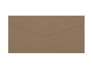 Envelope Kraft DL, 10 pcs, dark beige
