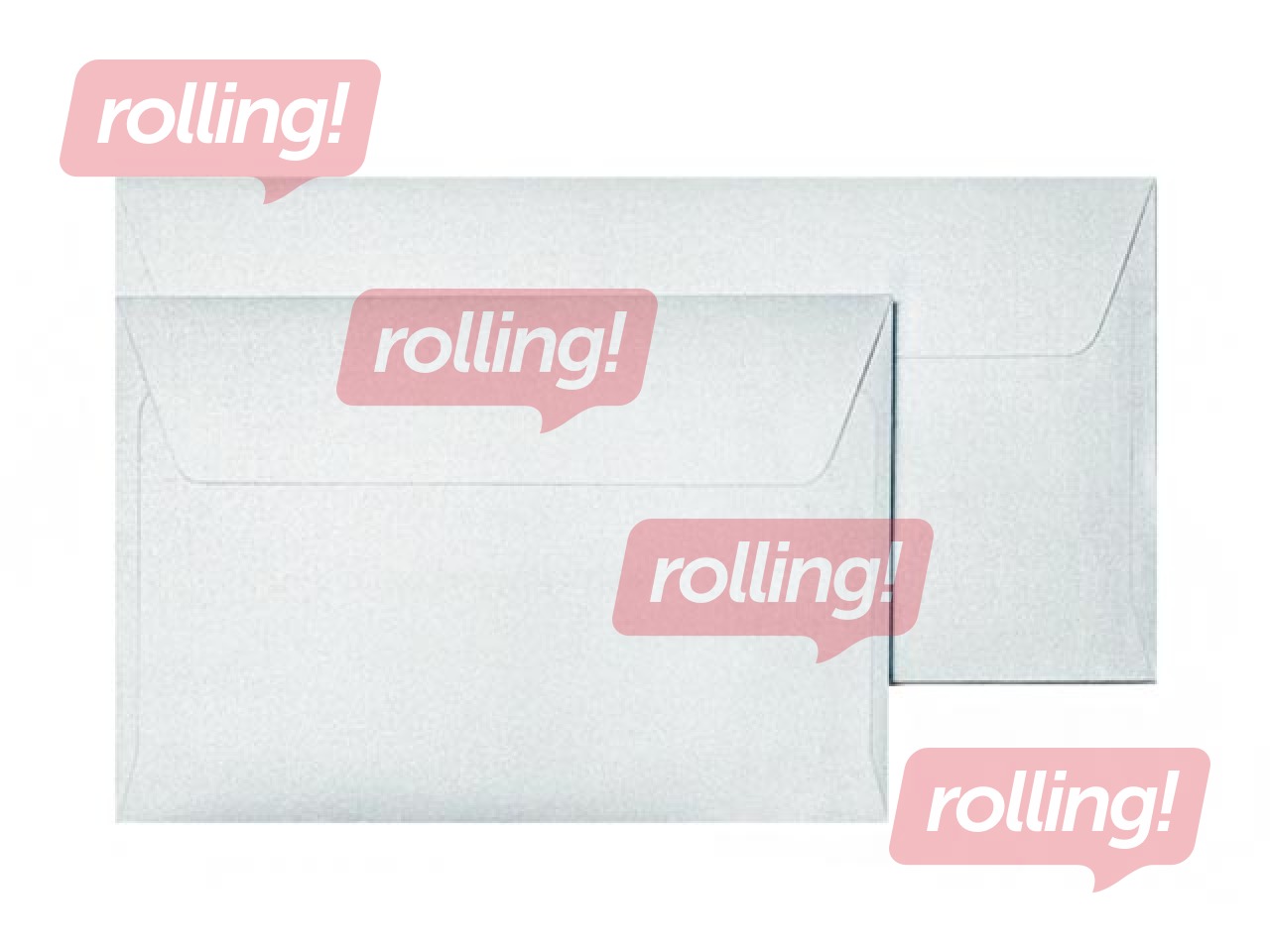 Ümbrikud kleeplindiga B7, 10 tk, hõbedased