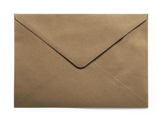 Enbelope C5 Kraft dark beige, 120g/m2, 10 pcs/pack