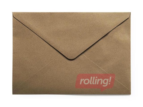 Enbelope C5 Kraft tume beež, 120g / m2, 10 tk / pakk