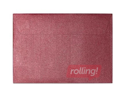 Конверты B7, 10 шт., красные с блеском