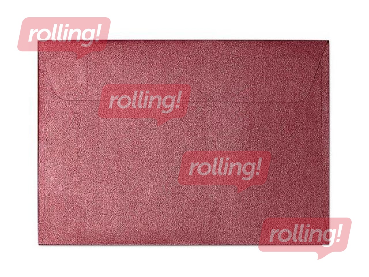 Конверты B7, 10 шт., красные с блеском