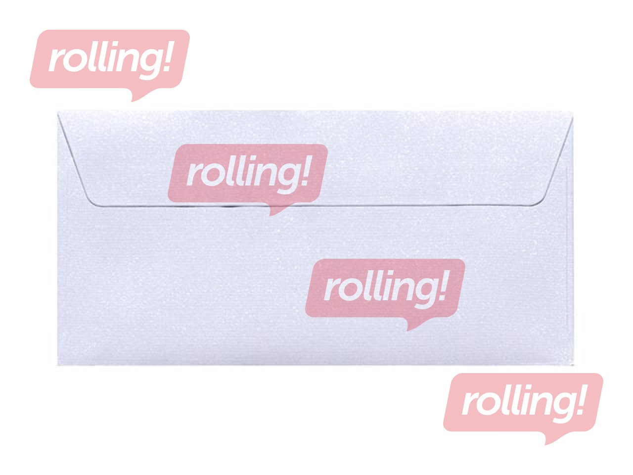 Kleepribaga ümbrikud DL, 10 tk, valge