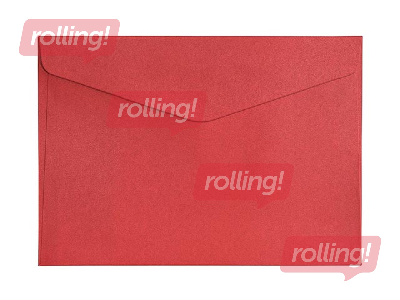 Ümbrikud Pearl Red C5, 10 tk