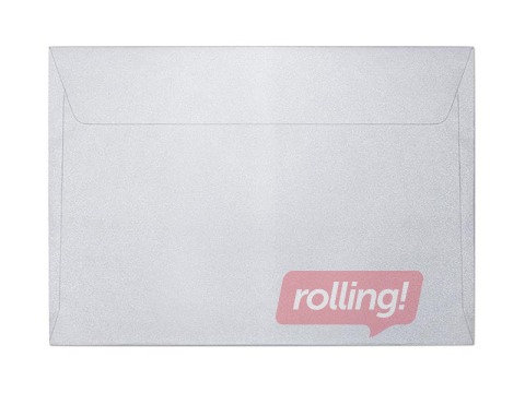 Envelopes with adhesive tape, C5, 10 pcs., white with gloss