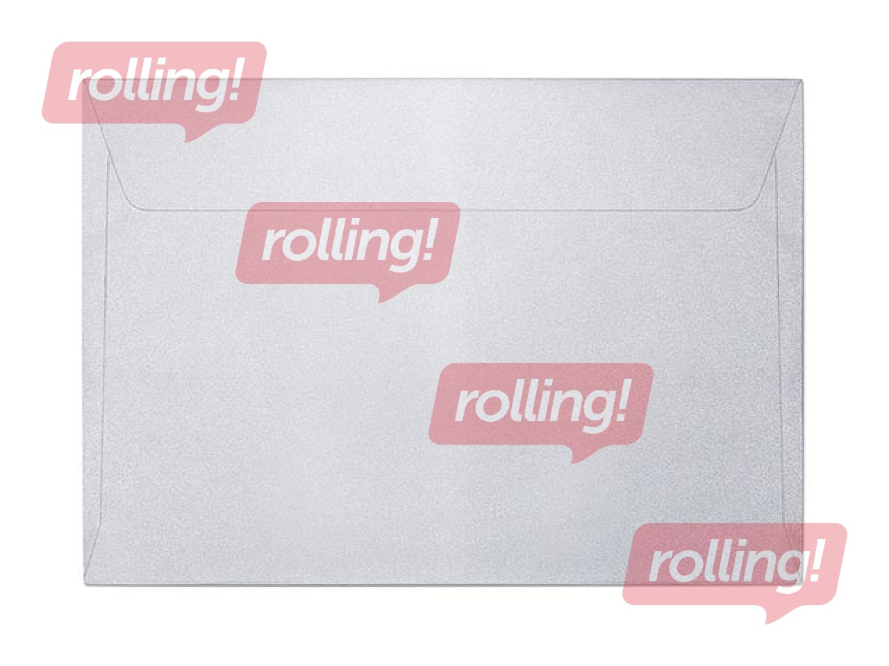 Envelopes with adhesive tape, C5, 10 pcs., white with gloss