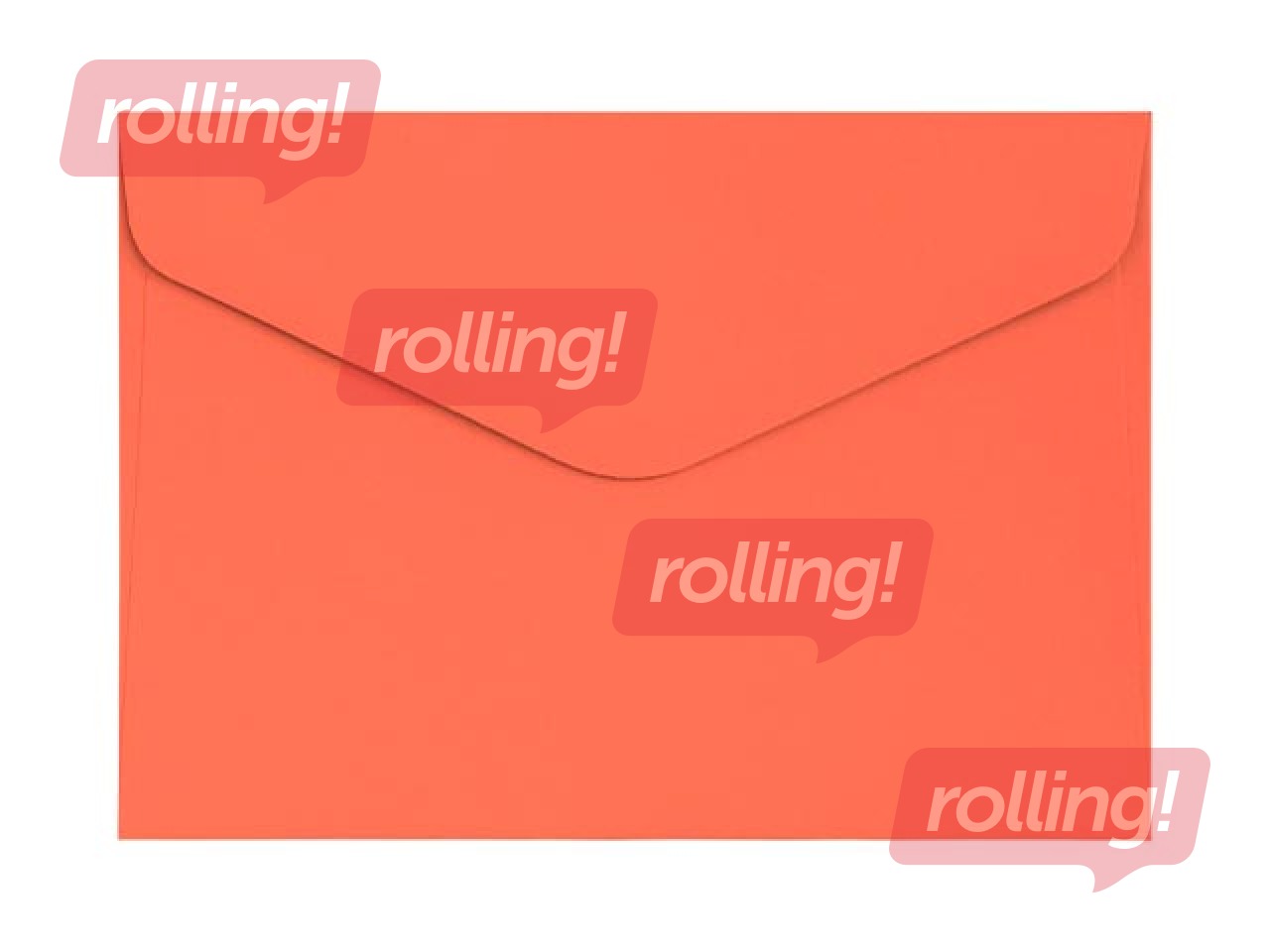 Ümbrikud Smooth coral C6, 10 tk.