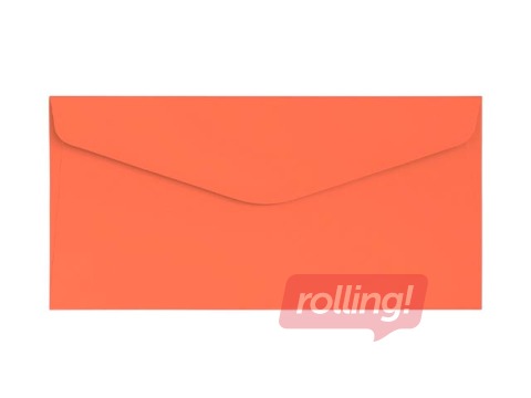 Envelopes Smooth coral DL, 10 pcs.