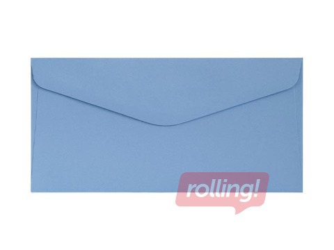 Envelopes Smooth dark blue DL, 10 pcs.