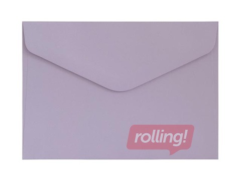 Envelopes Smooth lavender C6, 10 pcs.