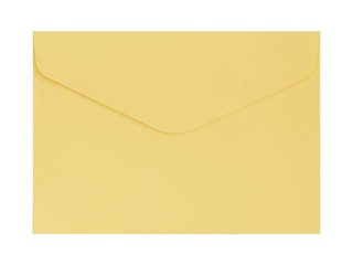 Envelopes Smooth yellow C6, 10 pcs.