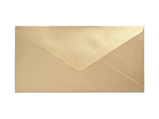 Конверты Pearl gold 80x160мм, 10 шт.