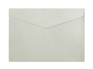 Envelopes Pearl, Light Silver, C5, 10pcs
