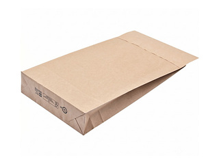 Self adhesive envelope with strip, expanded bottom and side gussets, 19×5×30+5cm, brown