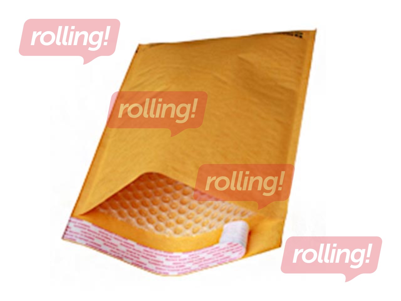 Envelope, Padded to send a CD, 180 x 165 mm, brown