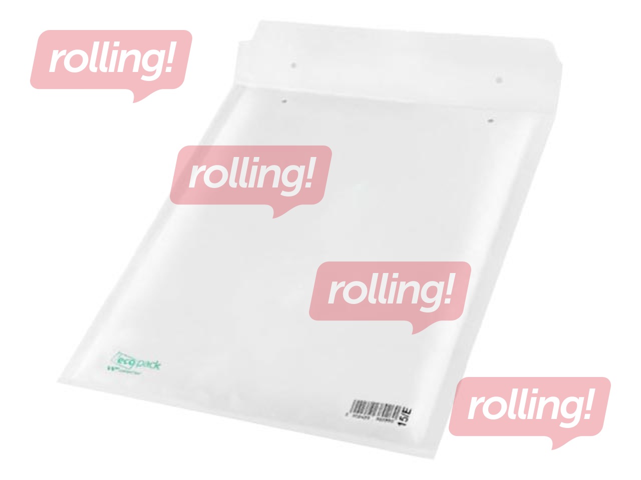 Конверт с полиетиленовым слоем №15, 220 х 265 мм, белый