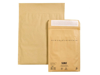 Padded envelope SUMO Nr.15, 215 x 265 mm, brown