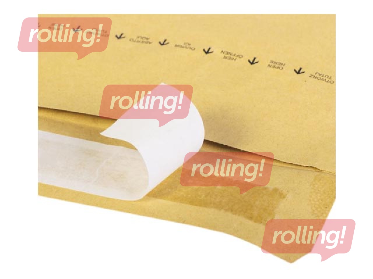 Polsterdatud ümbrik SUMO Nr.14, 195 x 265 mm, pruun