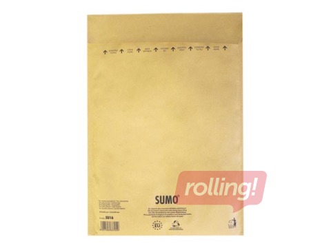 Polsterdatud ümbrik SUMO Nr.16, 235 x 340 mm, pruun