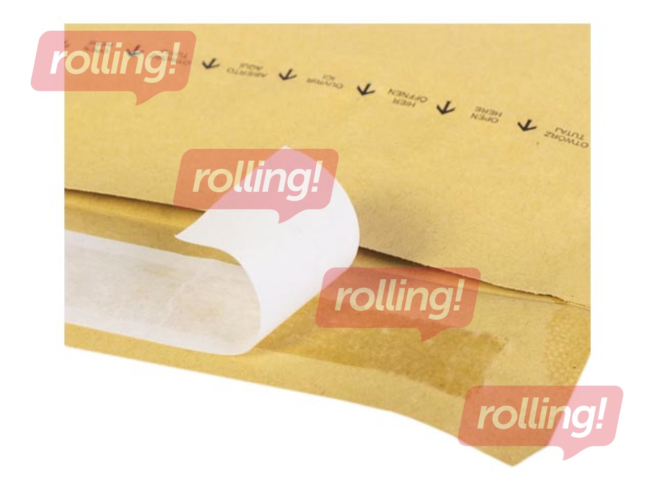 Polsterdatud ümbrik SUMO Nr.16, 235 x 340 mm, pruun