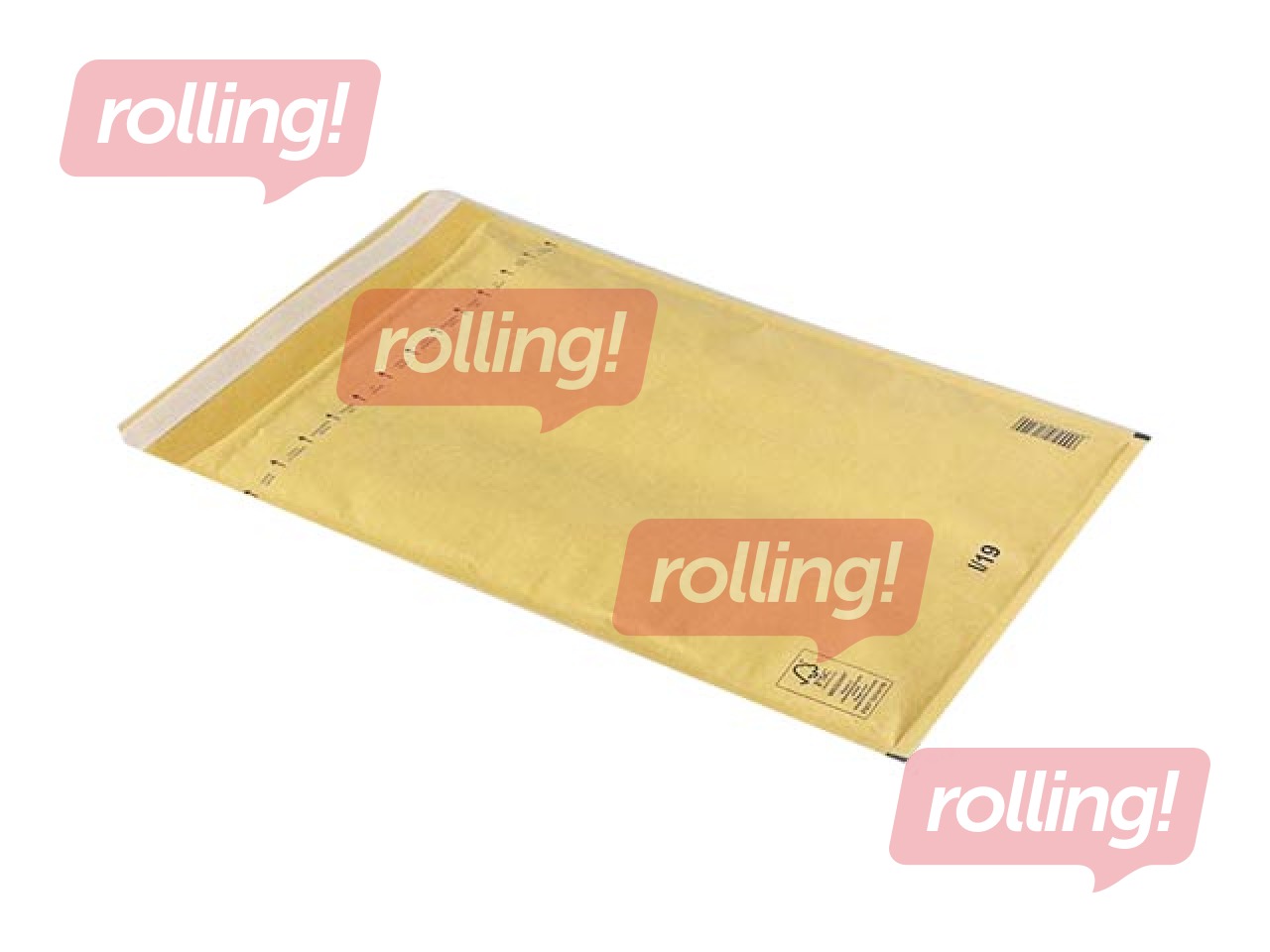 Padded envelope SUMO Nr.19, 315 x 445 mm, brown