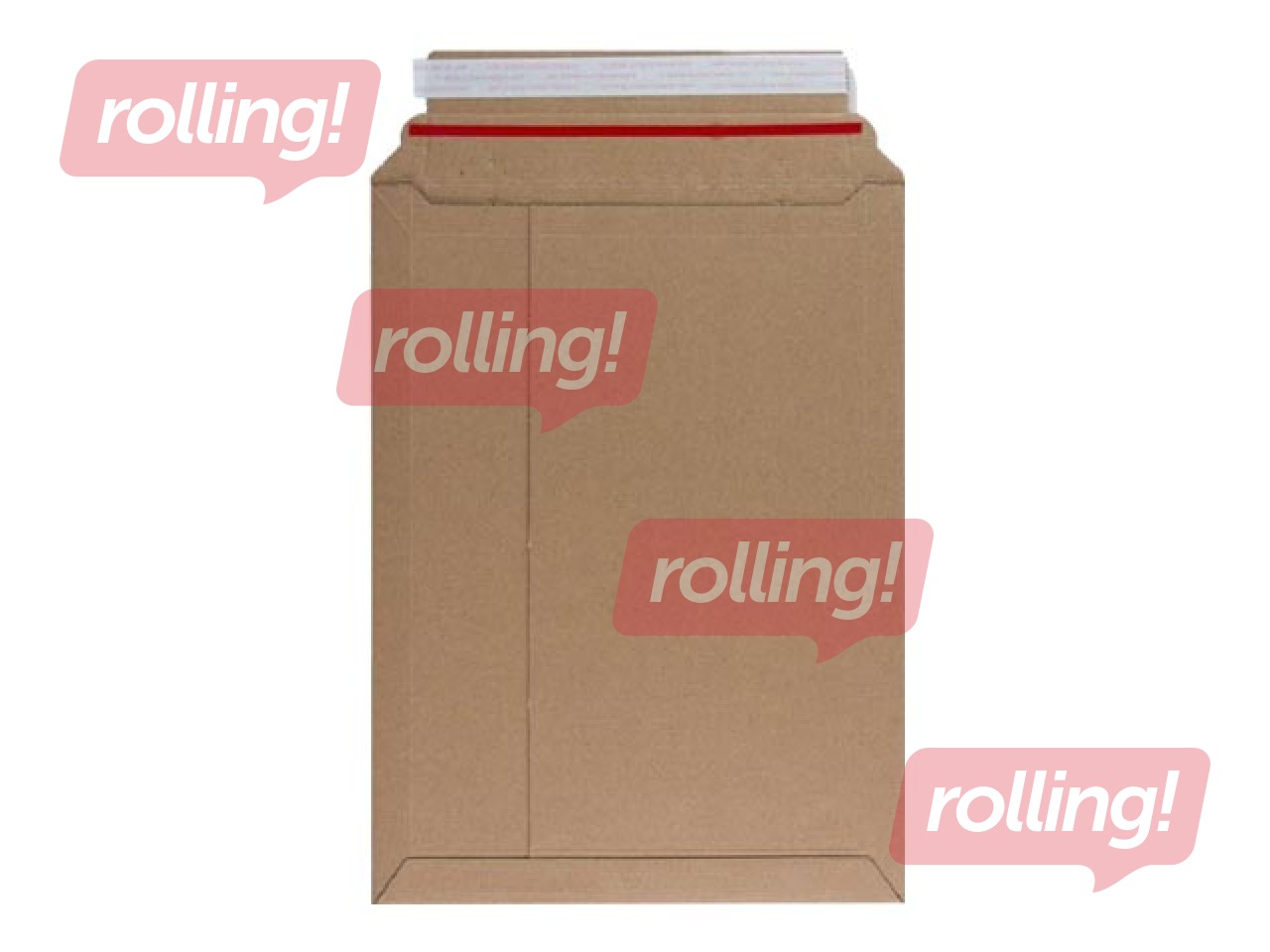 Конверт картонный, A5+, 200мм x 280мм, коричневый