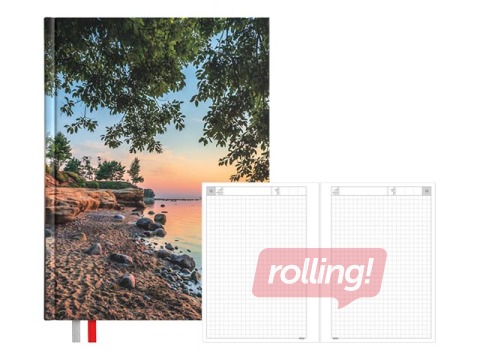 Diary - notebook, 134 x 184 mm, Sunset