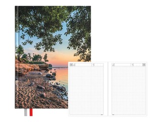 Diary - notebook, 134 x 184 mm, Sunset